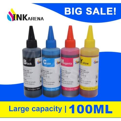 4 Color Bottle Ink Printer Dye Ink Refill Kit For HP 934 935 XL Refillable Cartridge OfficeJet Pro 6230 6830 6820 Printer