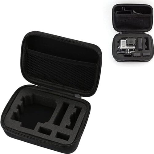 Portable Storage Small EVA Action Camera Case for GoPro Hero 9 8 5 Black Xiaomi Yi 4K Sjcam Sj4000 Eken H9r Box Go Pro Accessory