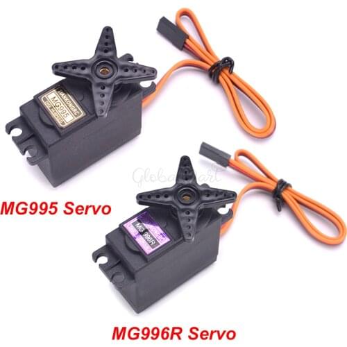 1PCS 13KG 15KG Servos Digital MG995 MG 995 / MG996R MG996 Servo Metal Gear for Car Truck RC Model Helicopter Boat