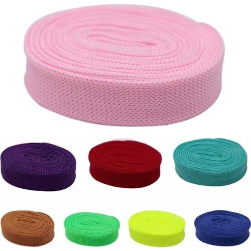 15MM Wide Fly Knitting Polyester Shoelaces Premium Stretch Braided Cords Unisex For Kids&Adults 350 V2 Custom Bulk