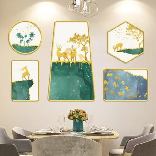 Modern Creative Decorative Painting Wall Stickers Home Decor Living Room Art Mural Sofa Backdrop Decal Wallpaper Room Decoration