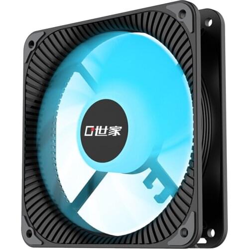 Wind tunnel FC120 RGB 12cm chassis fan 12V4-pin rgb motherboard Shenguang Synchronous PWM temperature control mute 12 cm