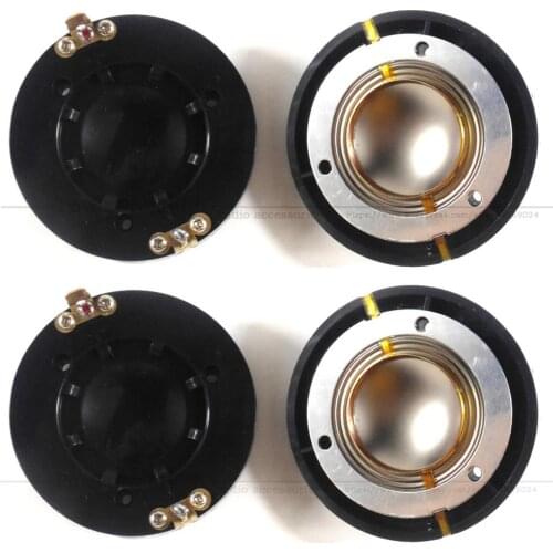 4PCS Diaphragm for Behringer Eurolive 34T120H8 B114 B115 8 ohm 1.35" speaker Horn Driver 34T30D8 Pure Aluminum FLAT wire