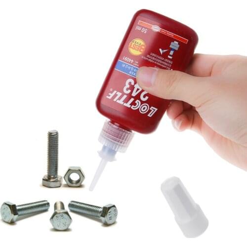 50ML 243 Medium Strength Thread Lock Adhesive Glue Multi-purpose Use RC Parts