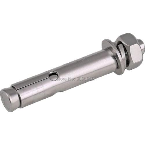 M8x100mm Stainless Steel 304 Sleeve Expansion Anchor Bolt 20pcs/lot