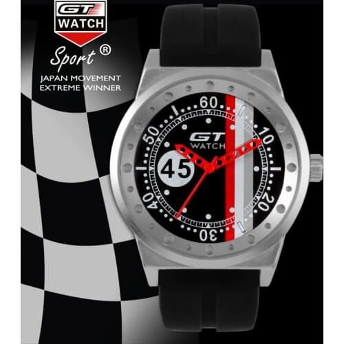 Top Brand GT Watch Men Watch Silicone Strap F1 Sport Watches Fashion Mens Watch Clock saat relogio masculino reloj hombre