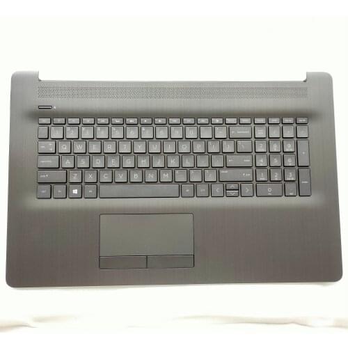 For HP 17-BY 17-CA Palmrest Upper Case Keyboard Backlit without Touchpad L22749-001