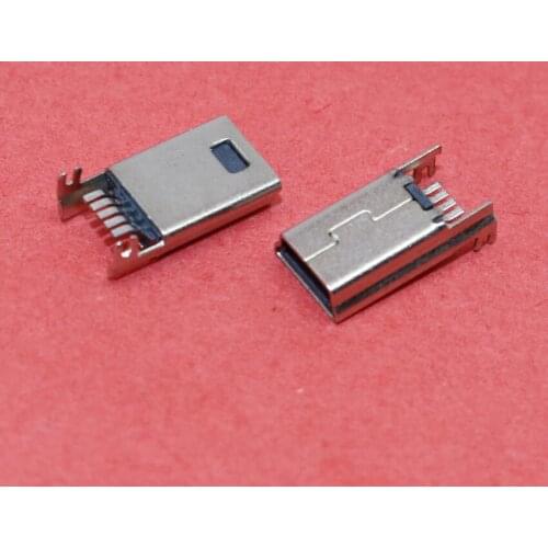 ChengHaoRan 1 Piece 5pin Mini USB Male Jack Connector Socket Port for Tablet MP4 MP5 etc SMD,MI-051