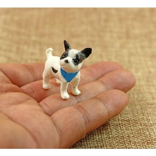 G05-X5190 children gift Toy 1:12 Dollhouse mini ob11 Miniature rement mini resin dog 1pcs