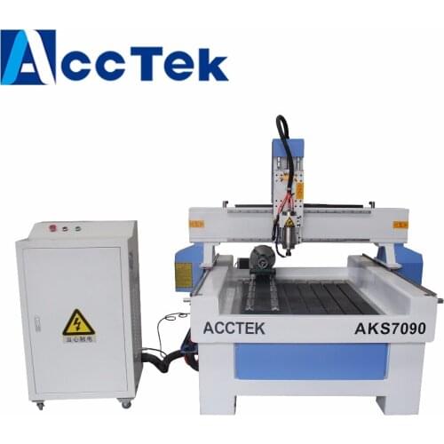 AccTek AKS7090 marble engraving cnc machine stone cnc router