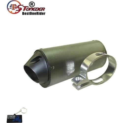 STONEDER 38mm Exhaust Muffler For 125cc 140cc 150cc 160cc Pit Dirt Bike Motorcycle SSR Thumpstar Stomp YCF SDG Gpx DHZ IMR
