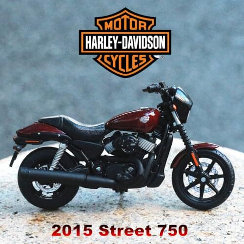 Maisto 1:18 Harley 2015 Street 750 Metal Motorcycle Diecast Bike Car Model Toy Collection Mini Moto Gift