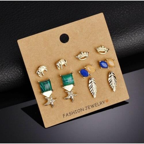 Ear nail set combination