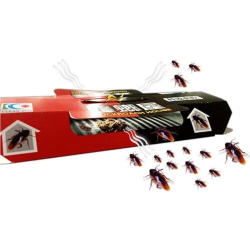 Non Toxic Super Sticky Cockroach Catcher Device Killing Cockroach House Bait Sticky Board Traps Trap Sticker Household Products