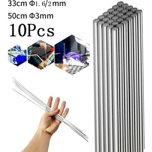 Low Temperature Easy Melt Aluminum Welding Rods Weld Bars Cored Wire 2mm Rod Solder For Soldering Aluminum No Need Solder Powder