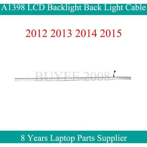 Original White For Macbook Pro 15" 15.4" A1398 LCD Screen Display Backlight Back Light Bar Cable 2012 2013 2014 2015 Year