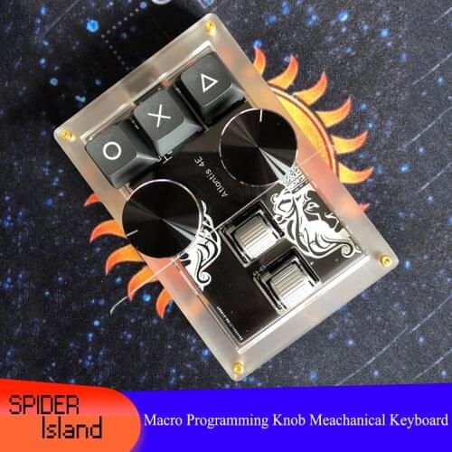 Programming Keyboard Mechanical Keypad Macro Programmable New Mini Keypad Type C usb for Game PS PR keyboard