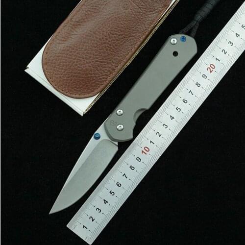 LEMIFSHE L#Sebenza 21 Folding Knife S35vn Blade Titanium Alloy Handle Camping Hunting Outdoor Survival Kitchen Knife EDC Tool