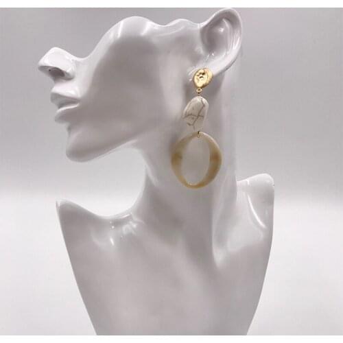 Suekees Women's Gold Earrings