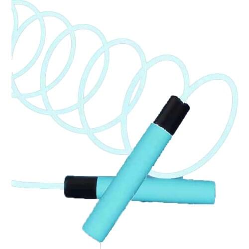 Luminous Skipping Rope Electronic Transparent Fiber Optic Luminous Fitness Skipping Rope Men and Women Sports Skipping Rope