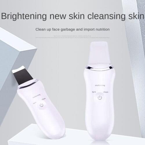 Ultrasonic Blue Light Face Deep Cleaning Skin Scrubber Remove Dirt Blackhead Reduce Wrinkles spots Facial Skin Whitening Lifting