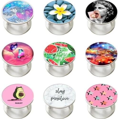 Universal Adjustable Phone Grip Kichstand Support Portable Pour Voiture Swappable Top For mi 11 Most of Phones