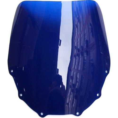 Windshield WindScreen Double Bubble Fit for Kawasaki ZZ-R400 ZZR400 1989-1992 90