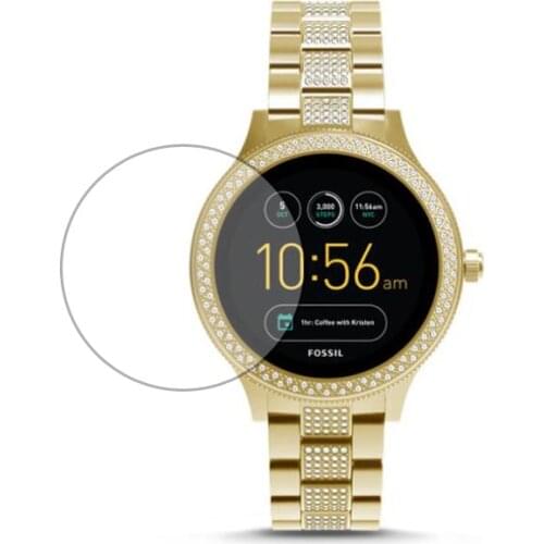 Tempered Glass Protective Film Ultra Clear Guard For Fossil Q Venture Gen 3 Generation Watch Smartwatch Screen Protector Cover