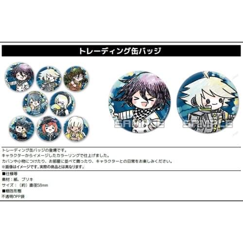 1pc Cute Brooch Danganronpa: Trigger Happy Havoc Metal Icons Badges
