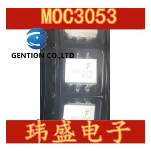 10PCS Coupling MOC3053SR2M MOC3053 SOP-6 light in stock 100% new and original
