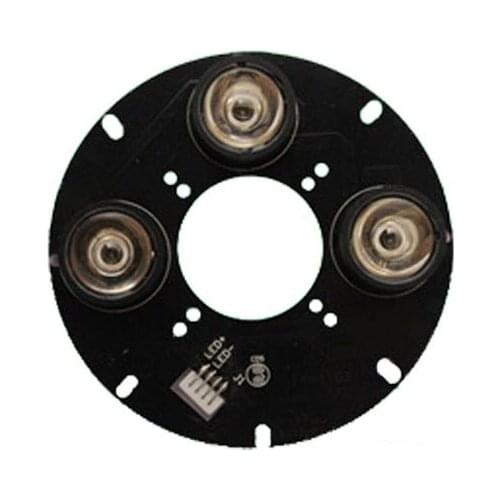 10X High power 850nm 12V input IR LED Infrared LED lamp board(90mm) for CCTV camera free shipping