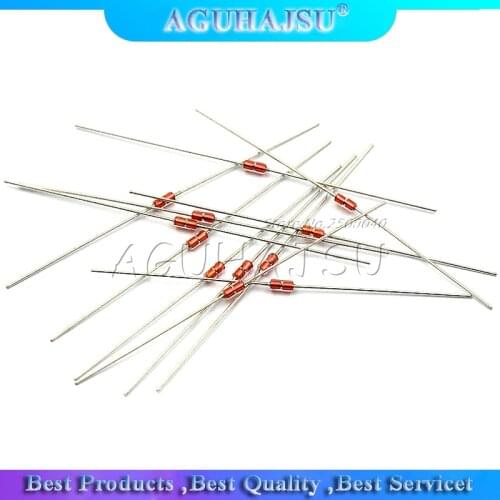 20pcs/lot Glass Sealed Thermistor MF58 100K NTC B Value: 3950 Induction Cooker Temperature Sensor