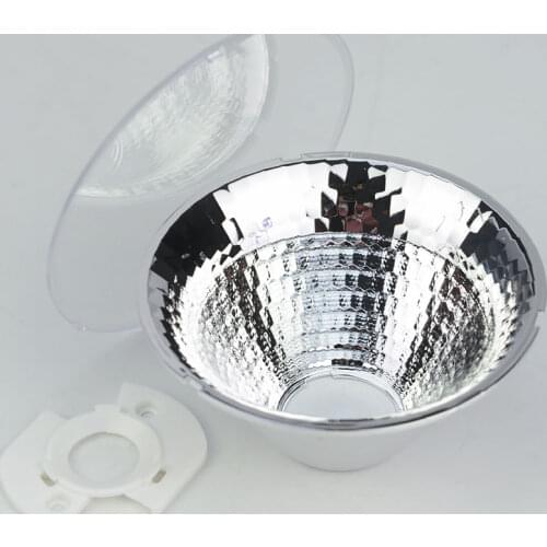 92mm Large Optical Reflector Lens Spherical Surface Parabolic Reflector Bow COB light source Reflection cup 1PC