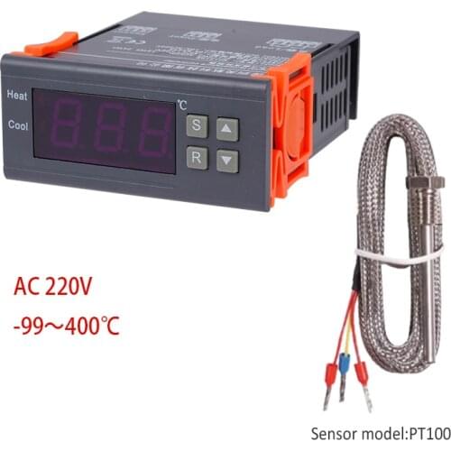 -99~400 Intelligent Digital Temperature Controller 10A AC220V 2200W Thermoregulator thermostat temperature Controller for boile