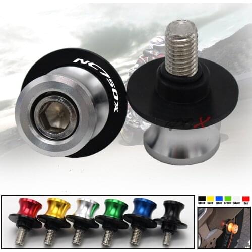 Motorcycle Accessories CNC Aluminum M8 Swingarm Spools Slider Stand Screw For Honda NC750 NC750S NC750X NC 750S/X 2014 2015