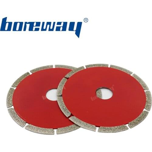Boreway Electroplated Diamond Saw Blade Wet Use For Cutting Granite Glass Steel with 110mm diameter hole 20 Free Shipping