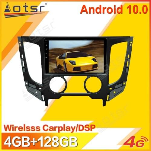 Android Car Multimedia Stereo Player For Mitsubishi TRITON 2016 -2019 Tape Radio Recorder Auto GPS Navi Head Unit No 2Din 2 Din
