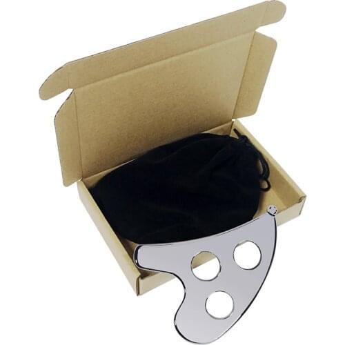 Stainless steel scraping board loose muscle meridian massager