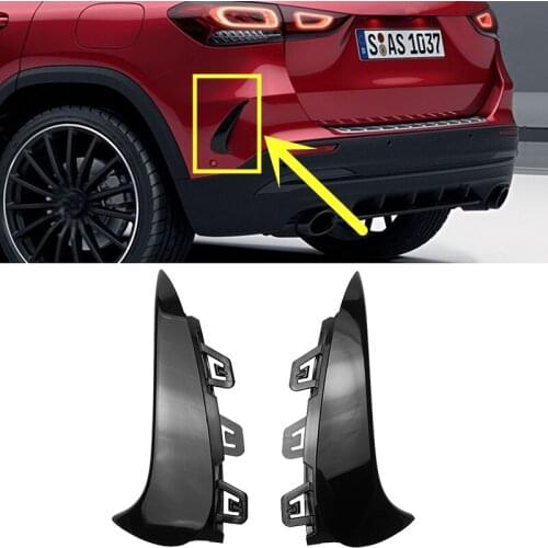 Rear Bumper Plate Spoiler Spoilers Decorative Cover Trim For Mercedes Benz H247 GLA200 GLA220 GLA250 GLA35 GLA45S AMG Line 2020