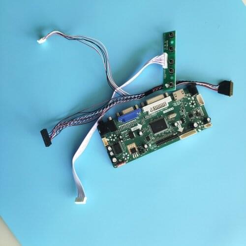 Kit For LP101WH1-TLA1 DVI Audio VGA HDMI Panel Screen Controller board DIY 2019 Driver LVDS 40pin 1366X768 LCD LED 10.1"