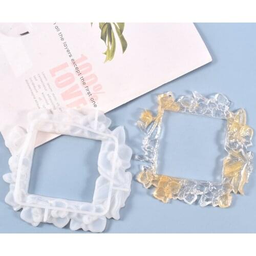 Pretty Home Decoration Mold Resin Craft Light Switch Wall Decoration Resin Art Supplies Flower Silicone Mold Sweet Home Supplies