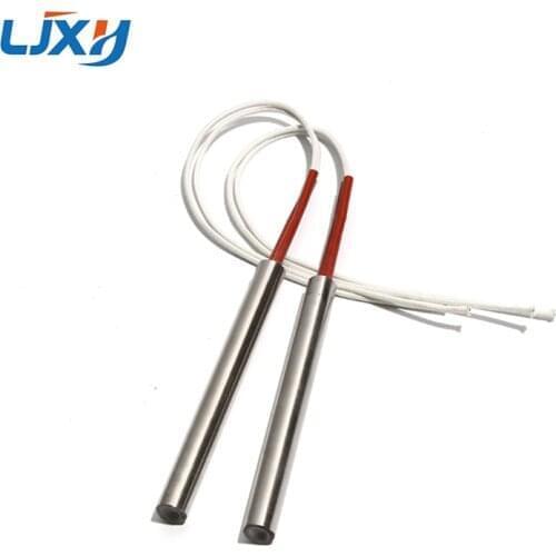 LJXH 2PCS 14mm 180~300mm Single-End Heating Tube Cartridge Heater Cylindrical 304SUS 110/220/380V 790/880/960/1100/1350W Element