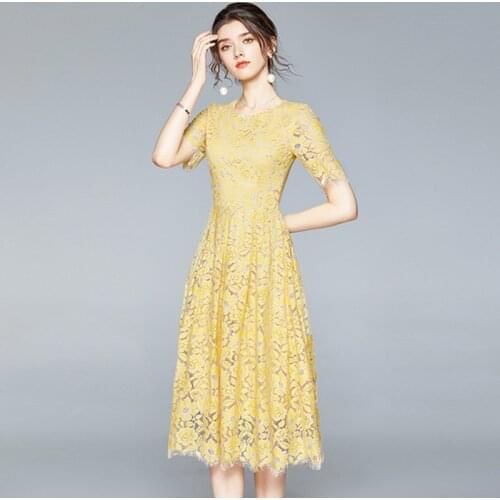 Желтые летние платья Orgreeter China At AliExpress