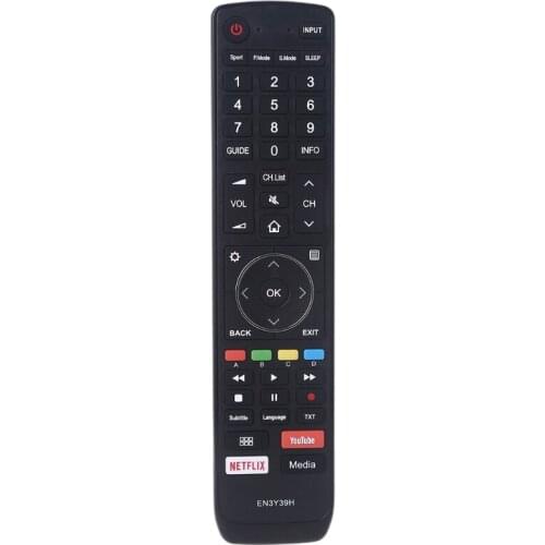 EN3Y39H Replaced Remote for Hisense TV H65AE6400 H43A6550 H50A6550 95AF