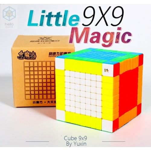 Yuxin little magic magnetic 9x9x9 Magic cube Speed Puzzle cubo magico High layers collection neo Magic cube educational toy