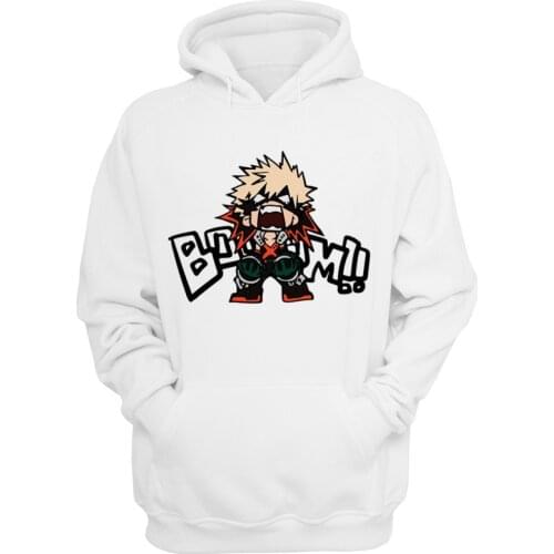 Boku no my hero academia Hoodies women 2018 female Long Sleeve Color Hooded Sweatshirt womens Hoodie Coat Casual Sportswear