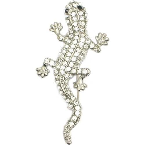 Gecko Animal Brooches for Women Cute Fashion Jewelry Brooch Pins Accessories Kids Gift