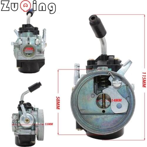 14mm Carburetor 37cc Water Cooled Carb Modify 43 47cc 49cc 2-Stroke motorcycle Mini Pocket bike Dirt Pit Bike ATV Quad