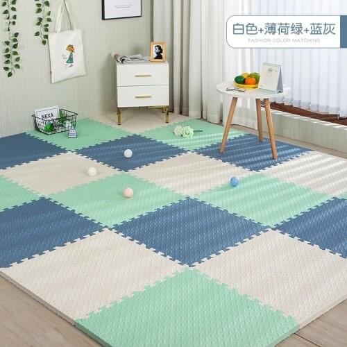 30x30x1cm Baby Play Mats Plain Color Puzzle Mats EVA Foam Mat Kids Jigsaw Mats For Bedroom Protective Floor Tiles Mat Baby Games