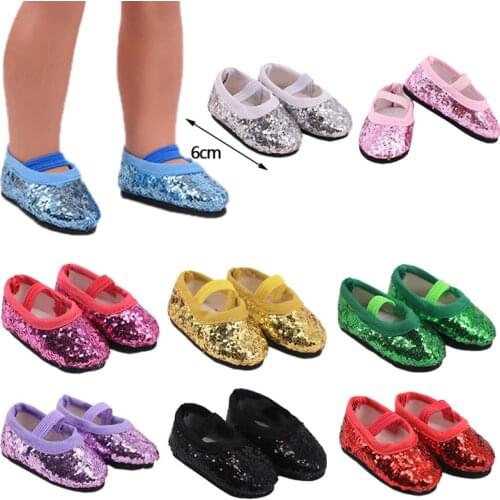 5cm Doll Shoes Color Fashion Summer Cloth Choes For 14.5 Inch Nancy American Doll&EXO Doll Our Generation Doll